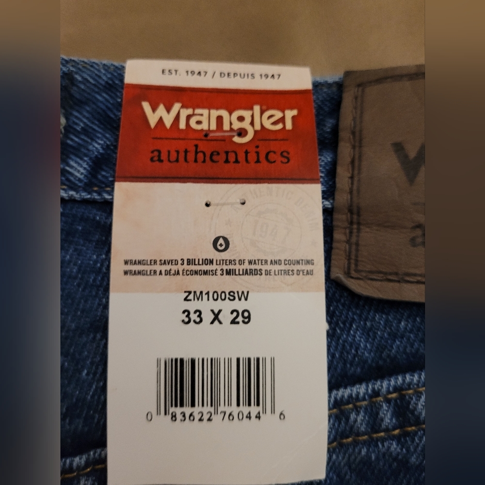 WRANGLER Authentics - Classic 5-Pocket, Regular-Fit Jeans - Picture 5 of 5